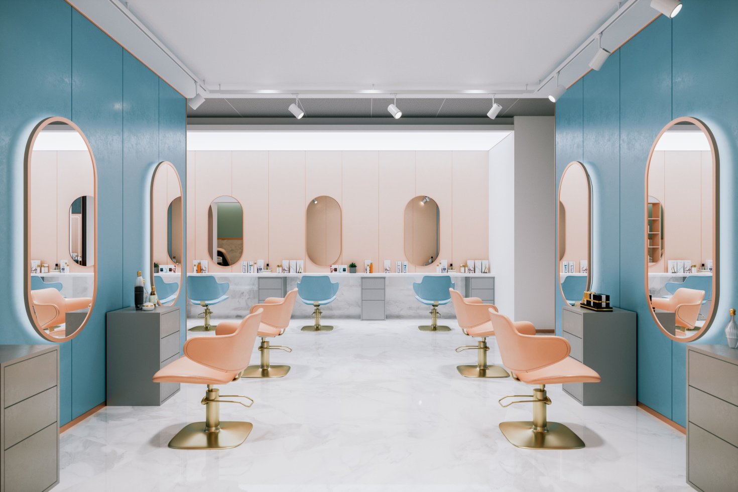 A beautiful modern beauty business.